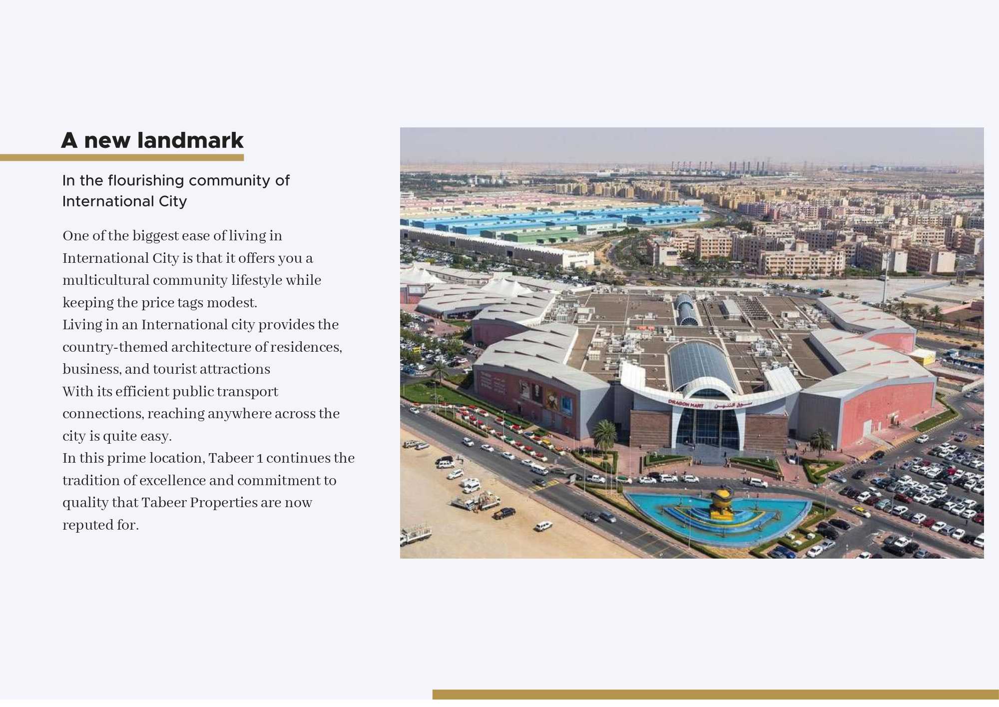 Tabeer 1 | New Landmark